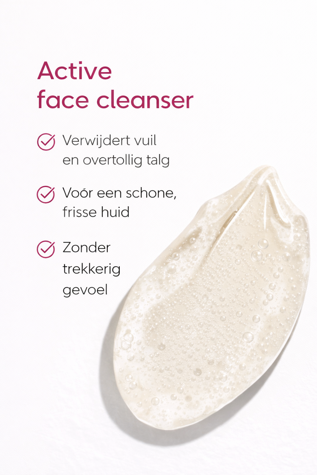 Active face cleanser