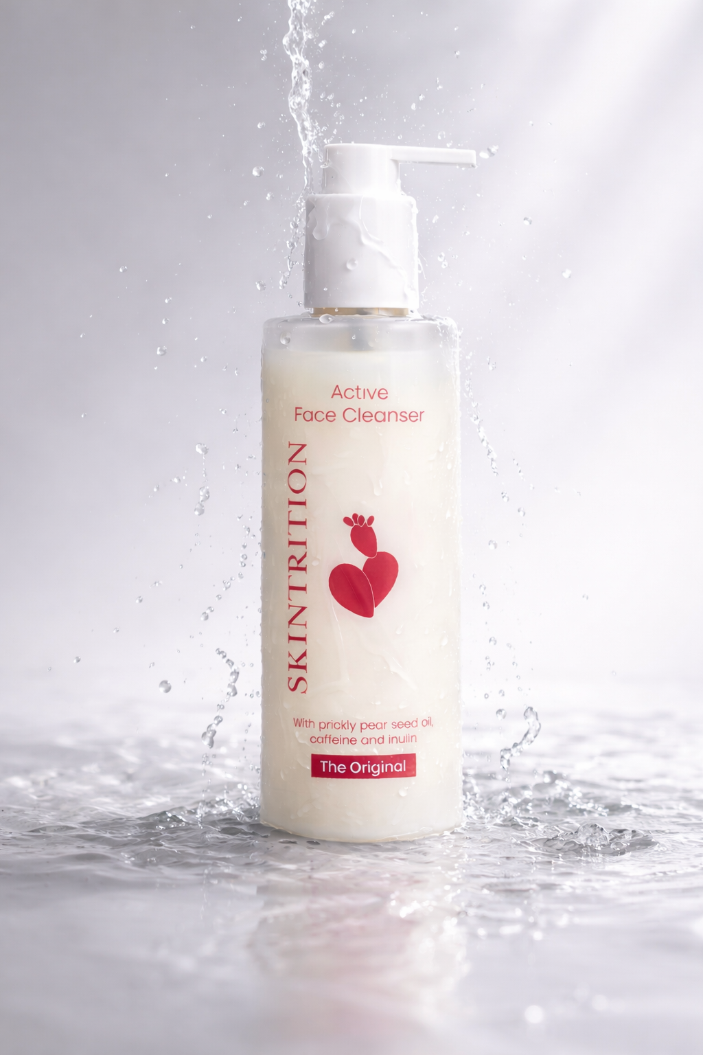 Active face cleanser