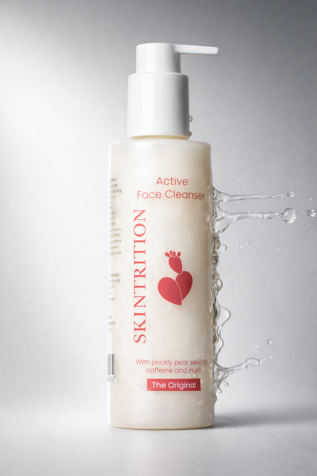 Active face cleanser